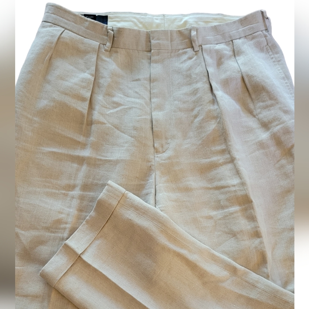 POLO LINEN PANTS - Picture 5 of 8